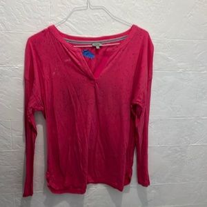 Pink talbot long sleeve